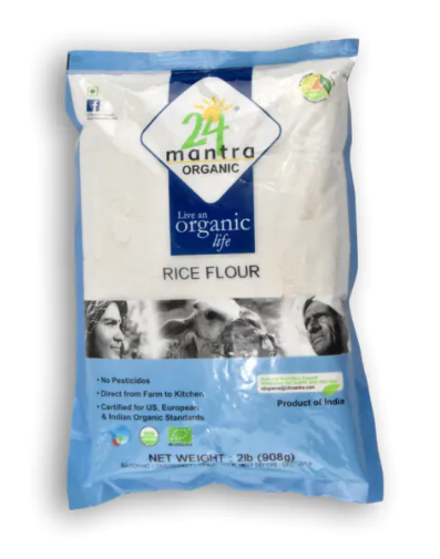 24 MANTRA ORGANIC Organic Rice Flour 2 LBS
